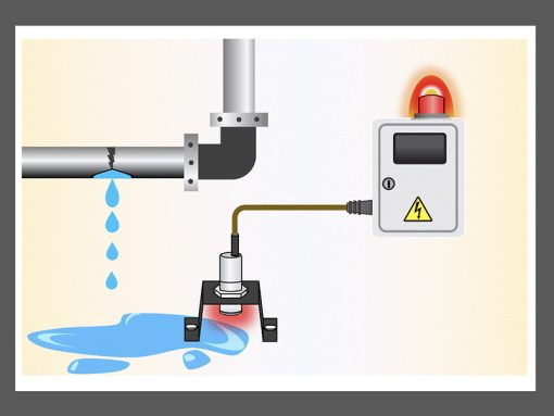 Ứng dụng cảm biến phát hiện rò rỉ nước trên đường ống, tank chứa